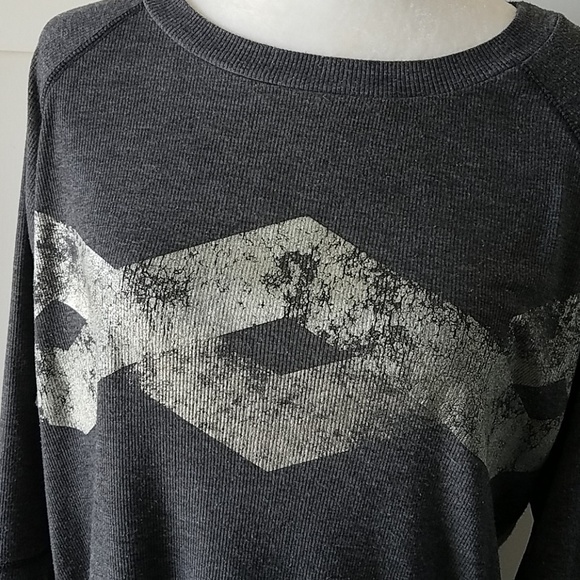 zara womens small oversized gray pullover sweater - Picture 2 of 7